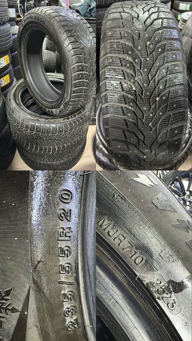 235 55 R20 зимний шины почти новый
