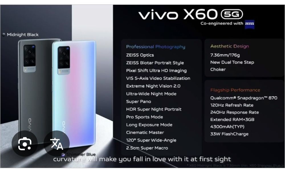 Vivo x60 pro 5g 12/256 ideal