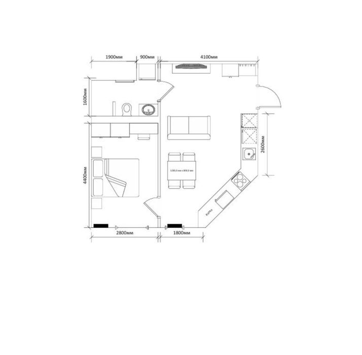 2/4/8 Буюк Ипак Йули 45м2 Максим Горький Бий Жк Сайрам Бредли