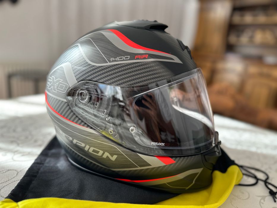 Cască Moto Ruroc Atlas 4.0 și Scorpion exo 1400