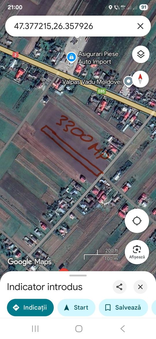 Vand 3300 MP Loc de casa
