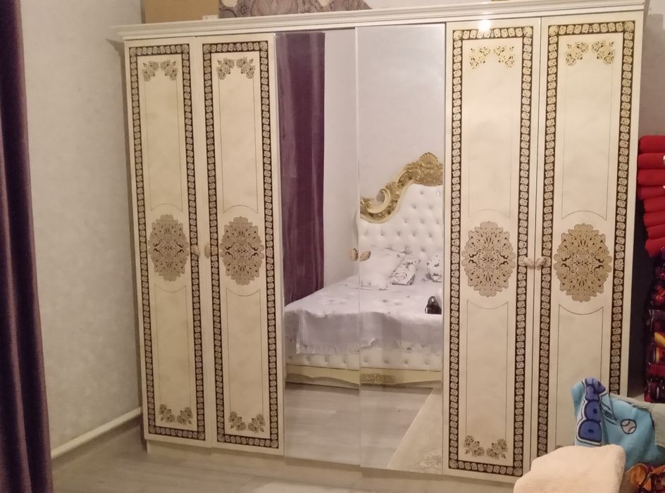 Спальный гарнитур Азия Бренд Роза Марин 6Д ЛДСП, сп. место 180х200 см