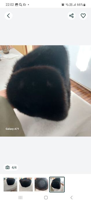 Норковая шапка продам