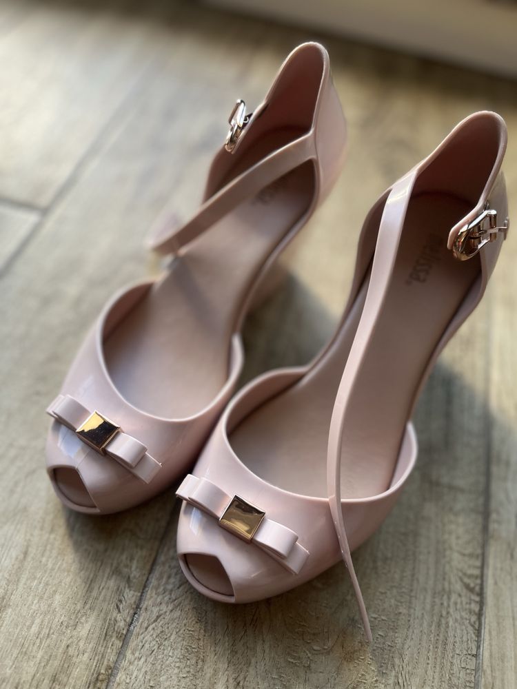 Pantofi Mellisa roz prafuit/ nude