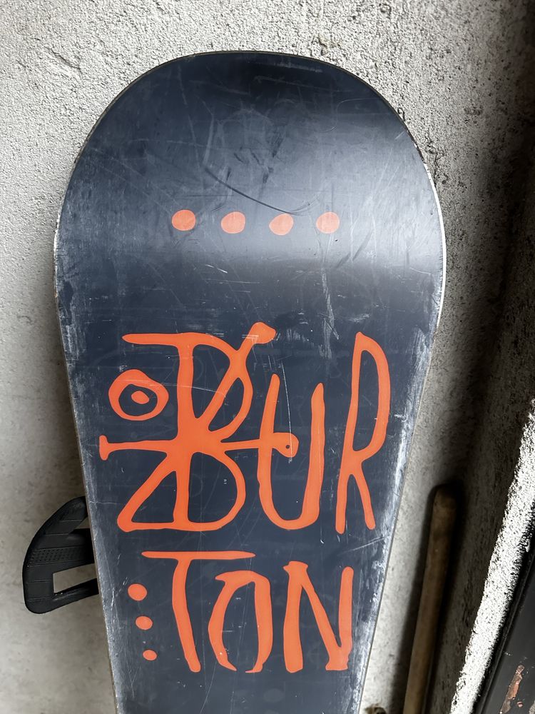 Placa snowboard burton Amplifier  154 cu legaturi