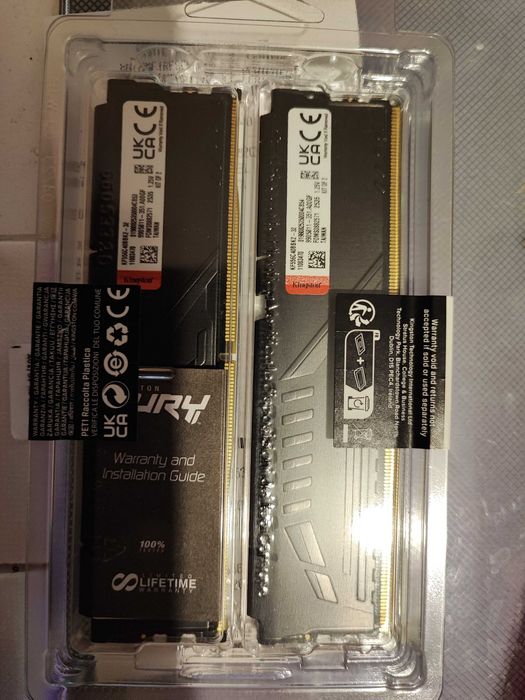 memorie ram ddr5 Kingston Fury 32 gb kit 2x16 gb 5600mt nou garanție