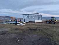 Vand sopron hala grajd 8x20m nou demontabil livrare si montaj oriunde