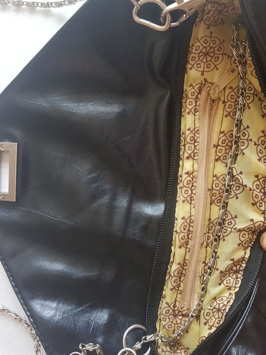 Fusta mini River Island si Gentuta neagra de ocazie