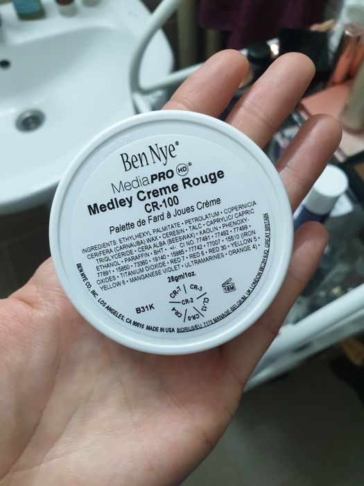 Paleta ruj blush cremos Ben Nye