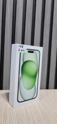 Продам новый Iphone 15, 128гб green