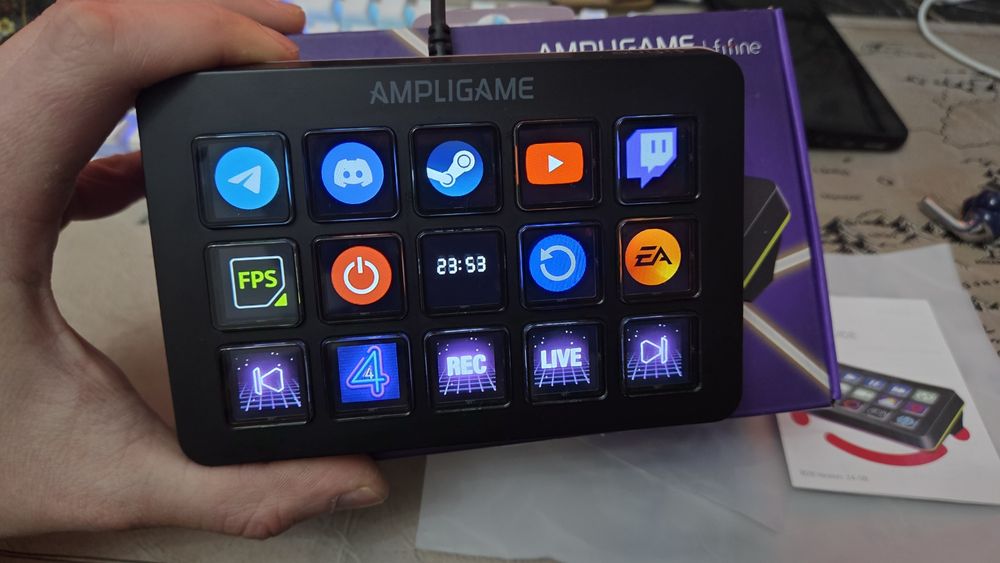 Stream Controller Fifine Ampligame D6