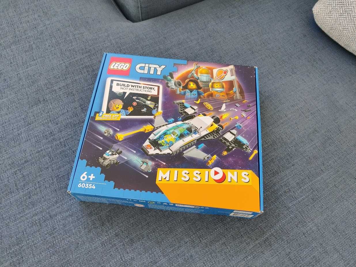 Lego 60354 City Mars Spacecraft Exploration Missions, Sigilat