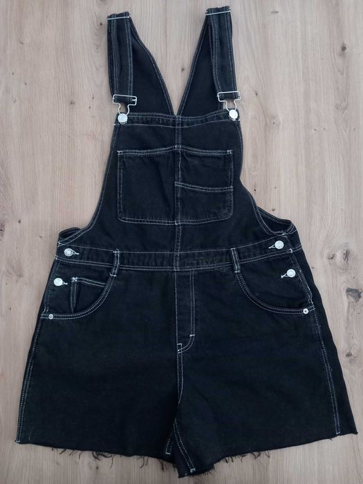 Дамски дънкен къс гащеризон Bershka & Esmara