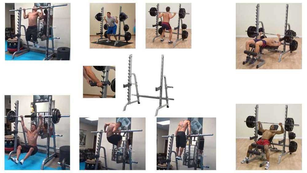 Half Rack / Multi-Press Rack / Body-Solid GPR370