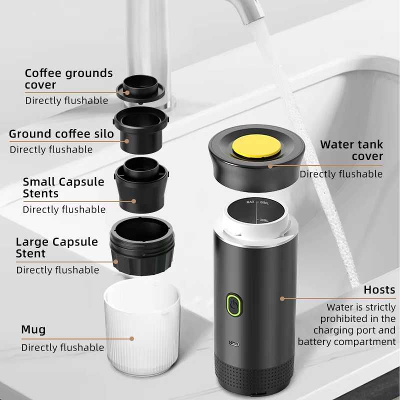 БЕЗПЛАТНА Доставка Преносима еспресо кафемашина ,Nespresso, Dolce Gust