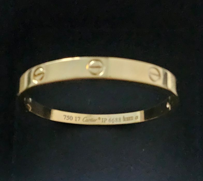 Brățară Cartier LOVE 17 Gold 750