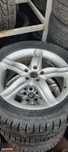 Jante BMW X5 cu anvelope iarna 225/50/R19 Continental