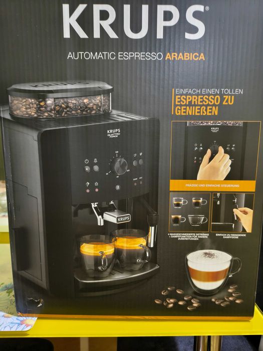 Espressor automat krups EA811010, 1450W, 15 bari, nou.