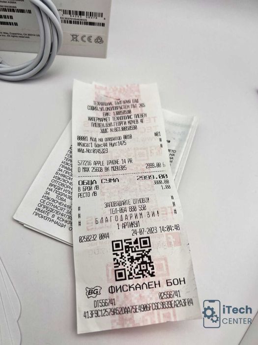 iPhone 14 Pro MAX, 256GB, Black, 100% батерия, ОТЛИЧЕН, ГАРАНЦИЯ!