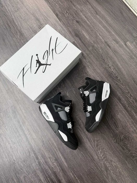 %LIVRAREA 4.99% NIKE Air Jordan4 White Thunder Ediție Limtată-Verifica