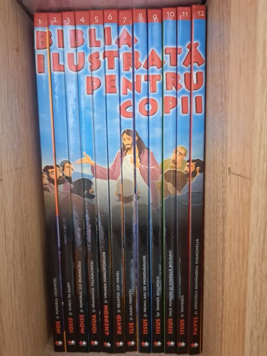 Set complet [12] Biblia pentru copii ilustrată ca nou