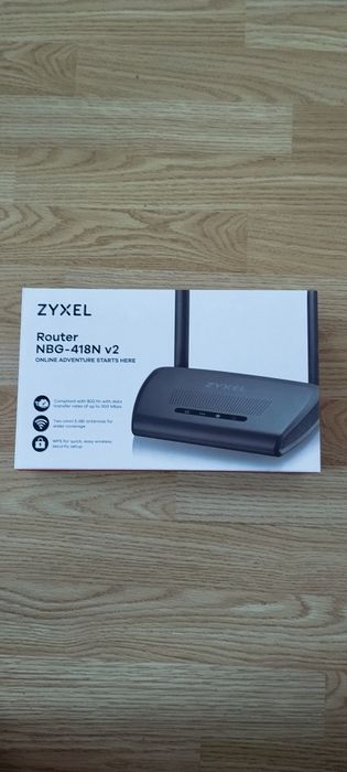 Рутер Zyxel nbg-418