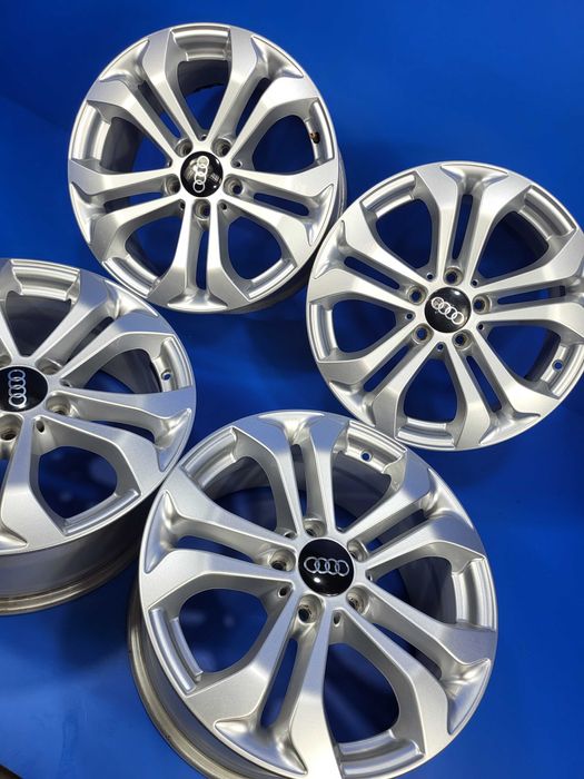 Vand jante ca NOI 5x112 R17 foarte frumoase pt Audi A4-A6-Q5-Q3 etc