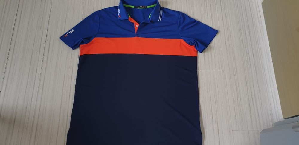 Ralph Lauren RLX Colorblock Performance / XL ОРИГИНАЛ! Мъжка Тениска!