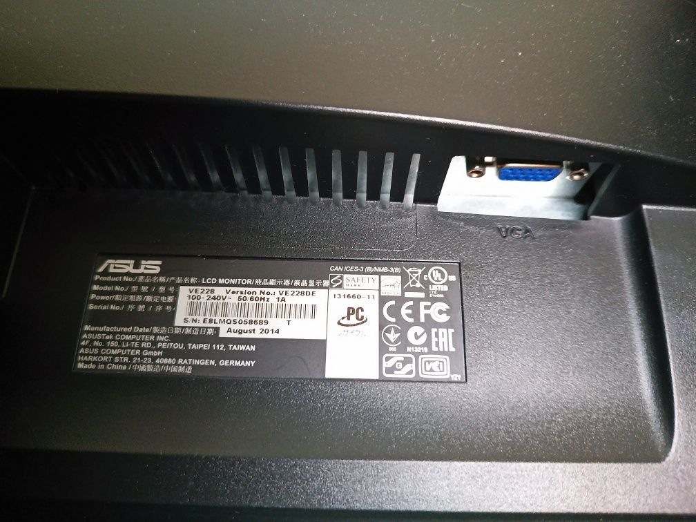 Монитор Asus VE228