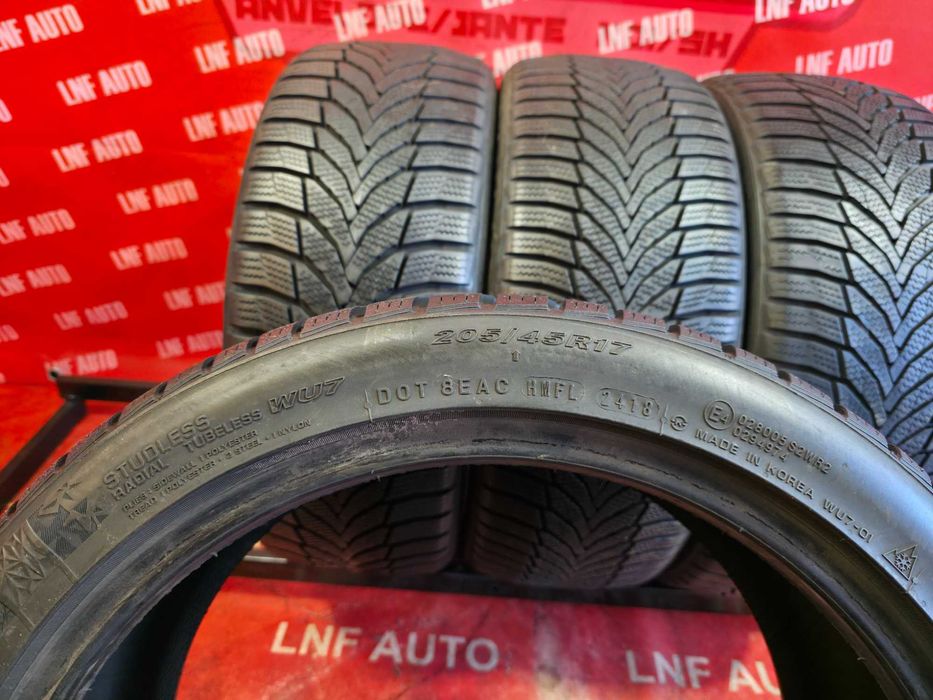 Anvelope de IARNA - 205/45/17 - NEXEN - 7.14 MM - DOT 2018 !