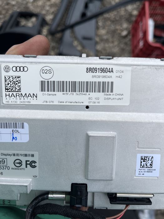 Kit navigatie / Display / Tastatura / Unitate Audi A4 A5 Q5