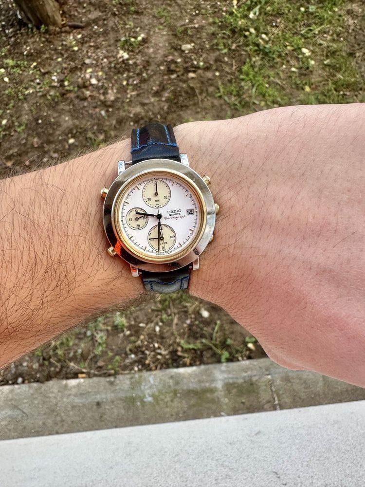 Seiko cronograf alarm Vintage