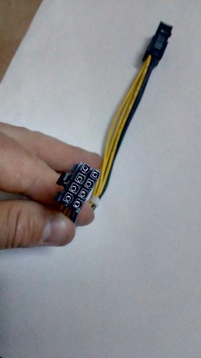 Cablu adaptor 6 pini la 8 pini