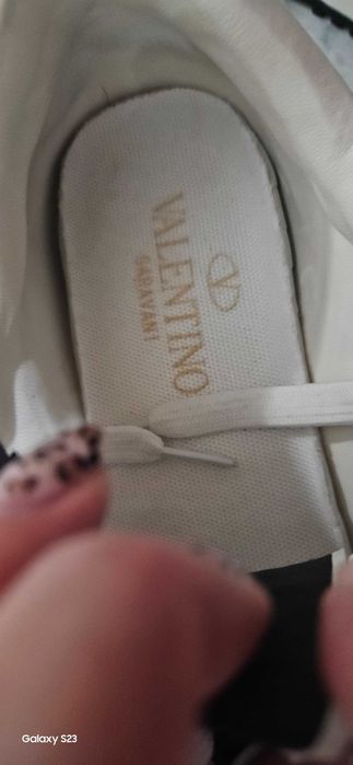 Мъжки маратонки VALENTINO от естествена кожа, номер 45, чисто нови