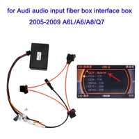 Decoder de fibra optica AUX IN Audi A4 A5 A6 Q7 MMI 2G