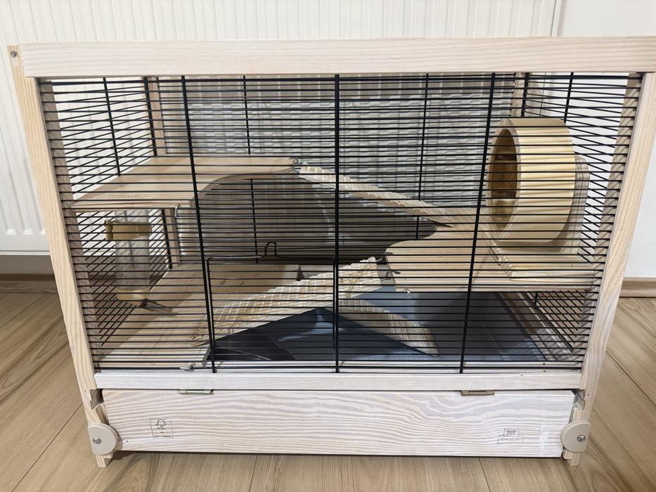 Cuşcă pentru hamsteri, 60x34x49 cm