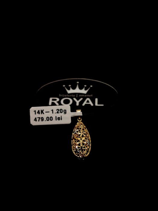 Bijuteria Royal pandantiv din aur 14k 1.20 gr