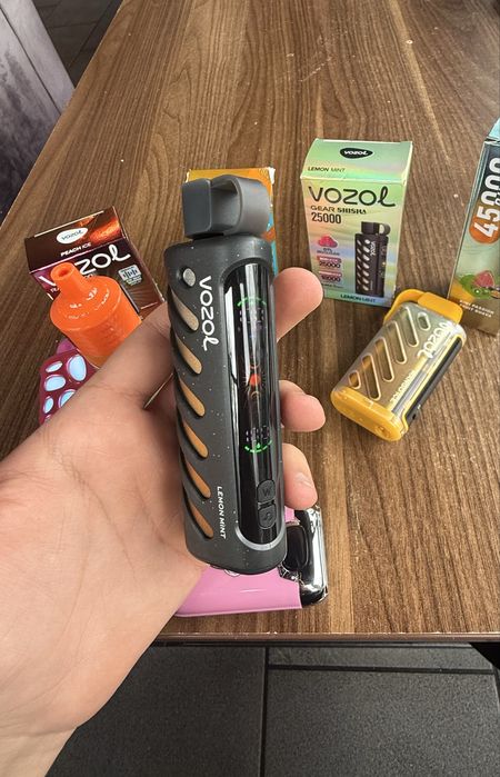 Vape narghilea vozol 25.000 puffs sunet masina