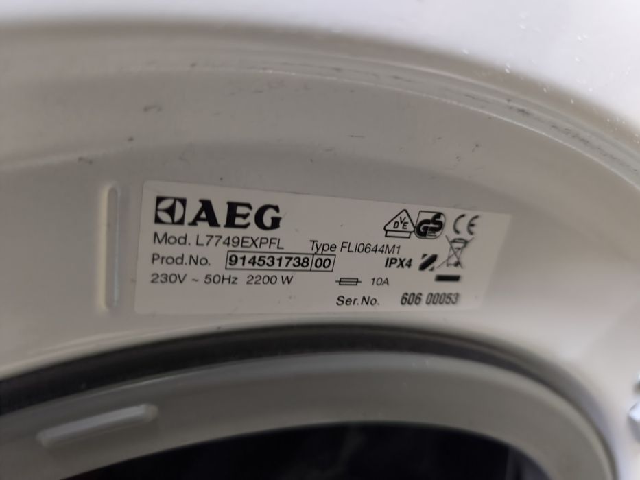 Пералня AEG L7749EXPFL - 9кг. 1400об. Топ Оферта.