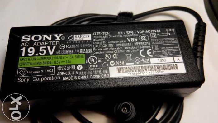 Sony Vaio19,5v-3,3a VGP-AC19V48 Original