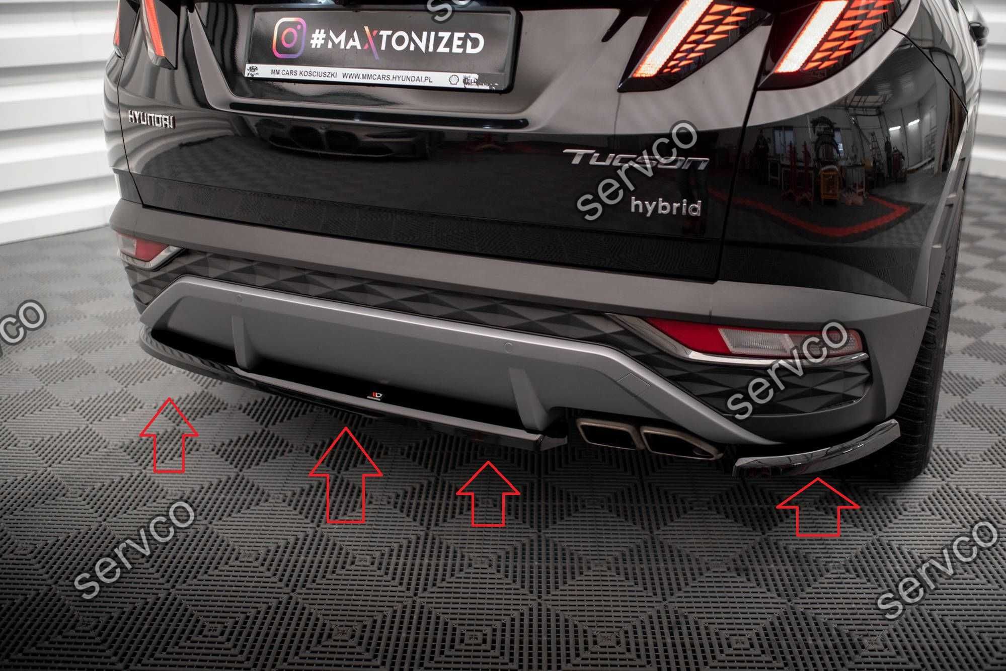 Pachet Body kit tuning Hyundai Tucson Mk4 2020- v2 - Maxton Design