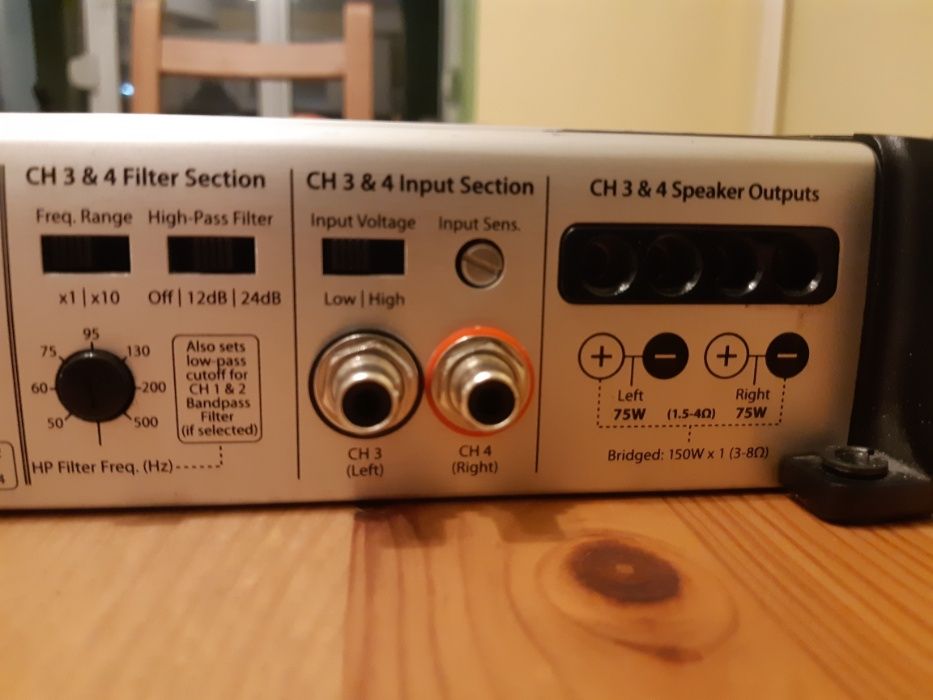 JL Audio 450/4 v2 клас AB MOSFET Усилватели за кола