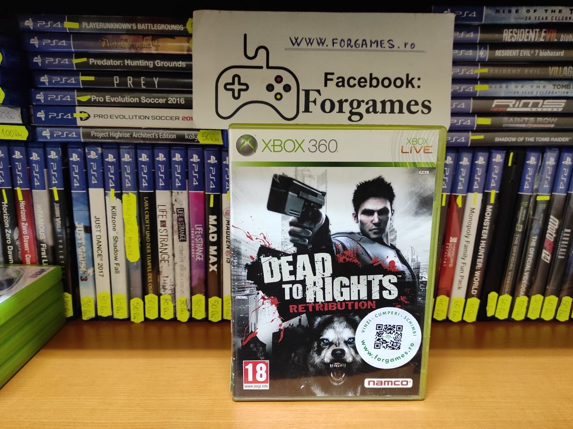 Dead to Rights Retribution Xbox 360 Forgames.ro