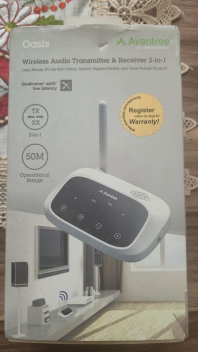 Vand Adaptor bluetooth 2 in 1 transmitator receptor Avantree Oasis