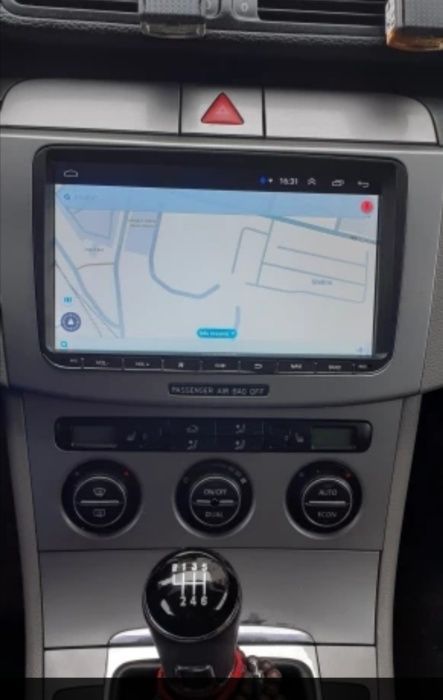 Navigatie Android Passat Golf Skoda  Waze WiFi GPS