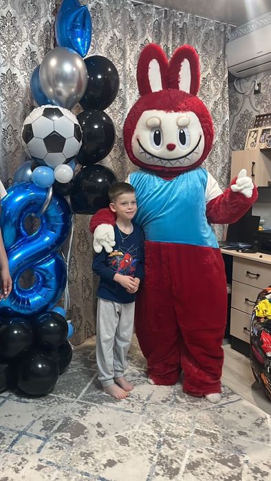 Аниматоры! Поздравления от ЛАБУБУ, КУРОМИ,Единорога,Сонника,Мишки и За