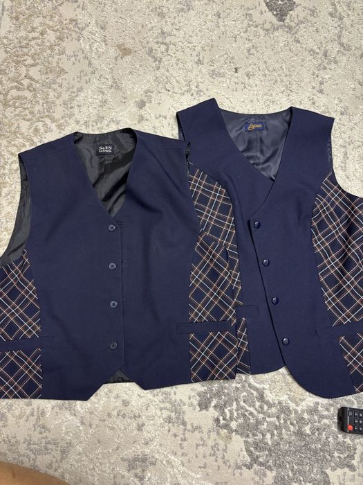 Школьная форма жилеты и юбка