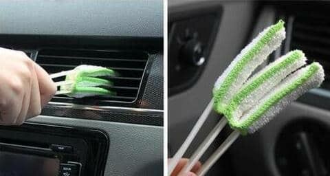 Pensula curatare interior auto si grile ventilatie AC