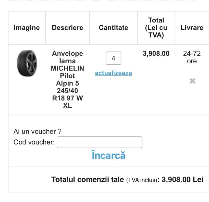 Michelin Alpin 5 245/40R18 dot 2024