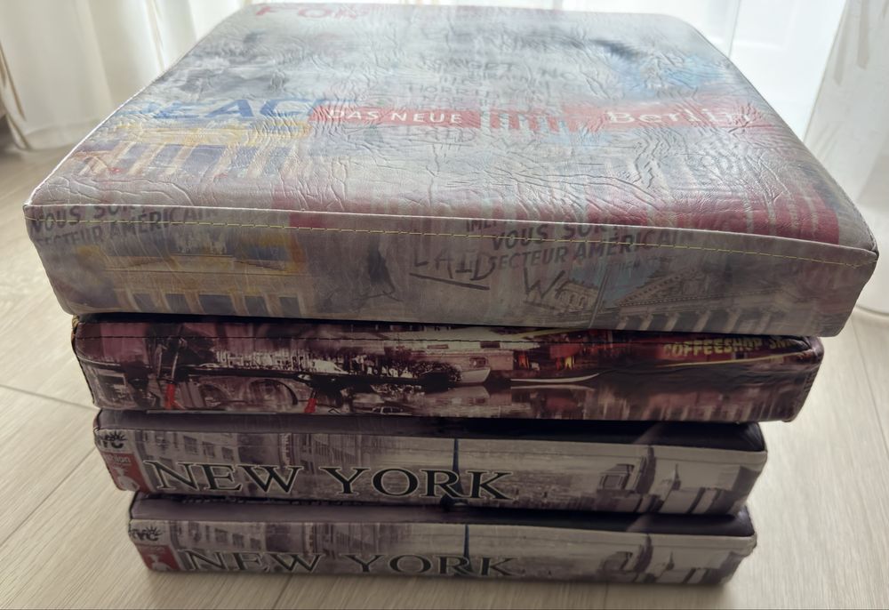 Табуретки с място за съхранение 35х35 см